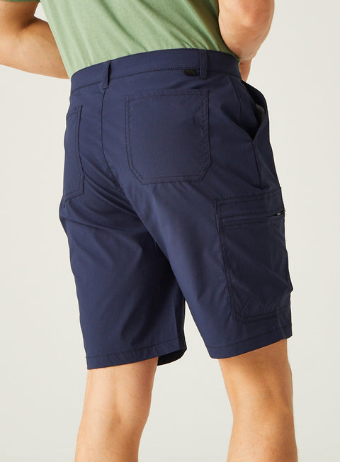 Mens Ex Regatta Dalry Multi Pocket Ripstock Shorts