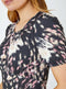 Ex Roman Stone Abstract Print Jersey Midi Tea Dress