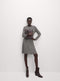 Ladies Jersey Printed Knee Length Skater Dress