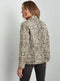 Ladies Rockmans Long Sleeve Leopard Print Blazer Jacket