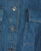 Ex Zara Ladies Pocket Front Dark Denim Shirt
