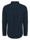 Ladies Denim Collared Button Front Shirt Light Dark Blue
