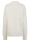 Papaya Ladies V Neck Collared Cable Jumper