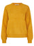 Ladies Naf Naf Mustard Yellow Cable knit Jumper