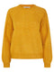 Ladies Naf Naf Mustard Yellow Cable knit Jumper