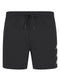 Mens Kappa Black Logo Print Mesh Swimshort RRP £32