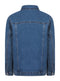 Ex Papapya Midwash Oversized Denim Jacket Blue Black