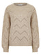 Ladies Reserved Sequin Zig zag Jumper In Red & Beige