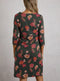 Ex Weird Fish Shafika Printed Jersey Dress Large Floral Print