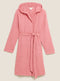 Ex Famous Store Pure Cotton Muslin Hooded Dressing Gown