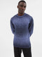 Mens Ombre Wool Blend Soft Knitted Jumper