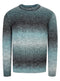 Mens Ombre Wool Blend Soft Knitted Jumper