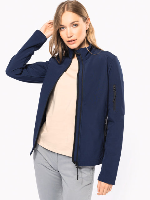 Ladies Kariban Softshell Zip Jacket
