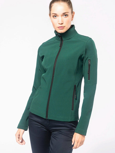 Ladies Kariban Softshell Zip Jacket