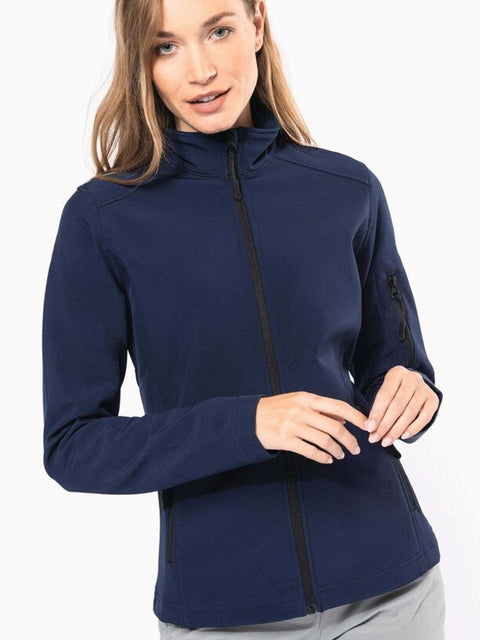 Ladies Kariban Softshell Zip Jacket