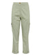 Ladies Green Cargo Pocket Trousers