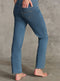 Ladies The SARA Straight Leg Jeans Pale Blue