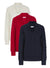 Papaya Ladies V Neck Collared Cable Jumper