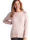 Ex Principles Pink Button Shoulder Spring Jumper