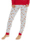 Ladies Christmas Pudding Jersey Pyjama Set
