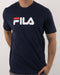 Crew Neck Eagle Logo Cotton Jersey Basic T shirt