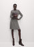 Ladies Jersey Printed Knee Length Skater Dress