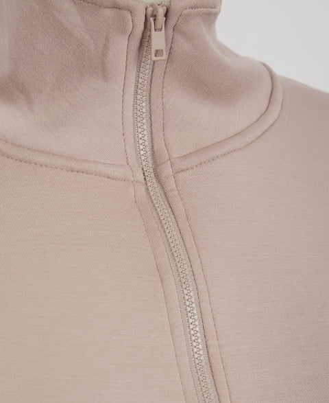 Ladies Supersoft Quarter Zip Sweater Jumper