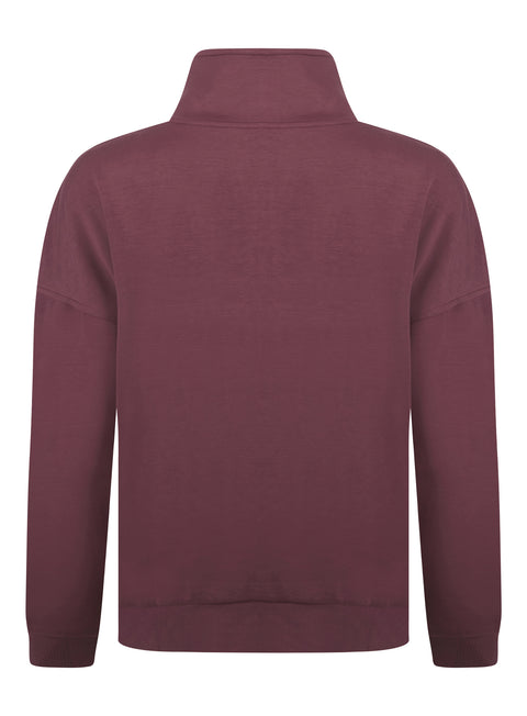 Ladies Supersoft Quarter Zip Sweater Jumper