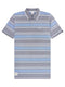 Mens Tokyo Laundry Striped Collared Polo T-Shirt