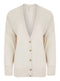 Ladies Capsule Button Through Knit Cardigan Grey Pink Black Beige