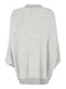 Ladies Atmosphere Grey Stripe Edge To Edge Cardigan