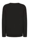 Ladies Ex Bon Marche Diamante Heart Front V Neck Jumper