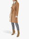 Ex Warehouse Clean Belted Coat Jacket Tan / Grey!