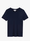 Ex Warehouse Smart T-Shirt In Black White Navy