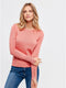 Ex M&CO Crew Neck Button Sleeve Detail Jumper 10 Colours