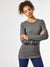 Ex Dorothy Perkins Pearl Cuff Crew Neck Jumper