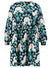 Ex Second Script Curve Floral Zia Smocked Dress