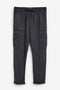 Ex Highstreet Linen Cargo Trousers Jogger 4 Colours