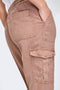 Ex Highstreet Linen Cargo Trousers Jogger 4 Colours