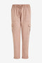Ex Highstreet Linen Cargo Trousers Jogger 4 Colours