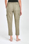 Ex Highstreet Linen Cargo Trousers Jogger 4 Colours