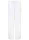 Ladies Linen Blend Tie Belt Straight Leg Trouser 3 Colour