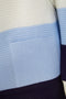 Ladies Stripe Open Knit Casual Long Sleeve Cardigan Sweater