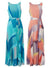 Ex Roman Originals Block Print Pleated Maxi Dress