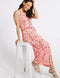 Ex Famous Store Collection Sleeveless Paisley Print Slip Maxi Dress