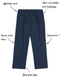 Ex Famous Store Boys Regular Leg School Trousers