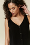 Ex Wallis Button Through Sleeveless Cami Top Vest 3 Colours