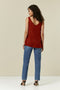 Ex Wallis Button Through Sleeveless Cami Top Vest 3 Colours