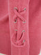 Ex Bon Marche Blue / Pink Cross Lattice Sleeve Jumper