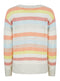 Ladies Stripe Coloured Knitwear Cozy Jumper